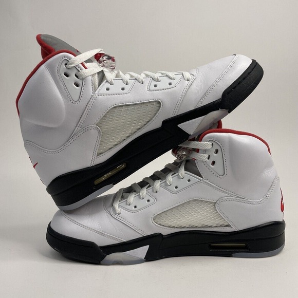 Nike Shoes Air Jordan 5 Retro “Fire Red” 2020 - Picture 3 of 8